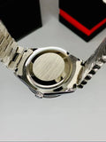 Rolex Submariner Date Watch - Silver Black